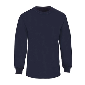 Bisiklet Yaka 2 İplik Sweatshirt Siyah