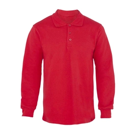 Polo Yaka 2 İplik Sweatshirt