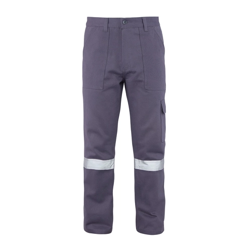 9835-GRI-L Yazlık Gabardin Pantolon