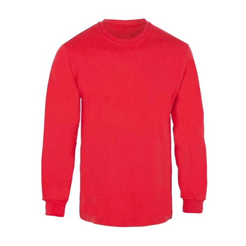 9866-3-KRM-M Bisiklet Yaka 3 İplik Sweatshirt