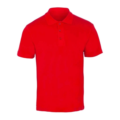 Open End Polo Pike Tişört Kırmızı