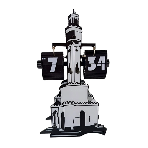 9637-SYH İzmir Saat Kulesi Masa Saati