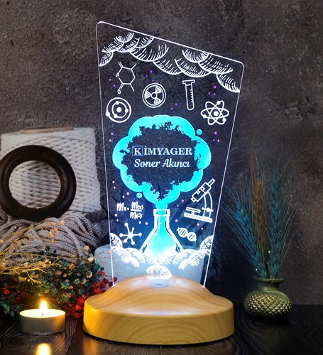 5932-SFF Işıklı Plaket
