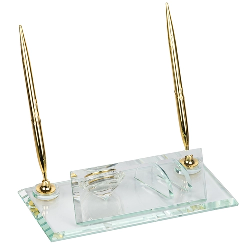 5448-SFF Kristal Cam Masa İsimliği