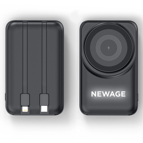 1075-SYH 10.000 mAh MagSafe ve Wıreless Powerbank