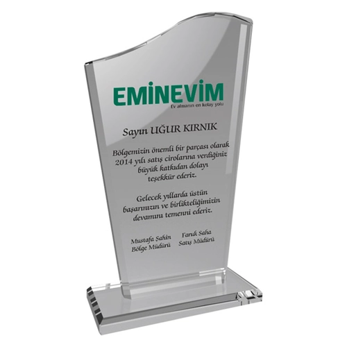 Kristal Plaket