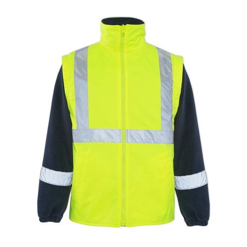 9704-SRI-3XL Hi-Vis 2 in 1 Yelek
