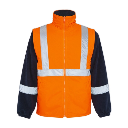 9704-TRN-3XL Hi-Vis 2 in 1 Yelek
