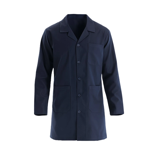 9901-LCV-XS Unisex İş Önlüğü Düğmeli