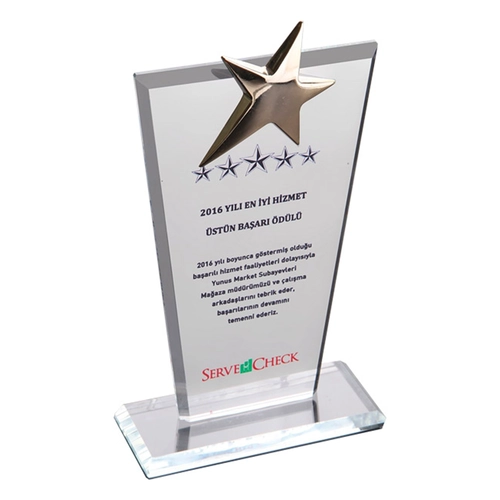 Kristal Plaket